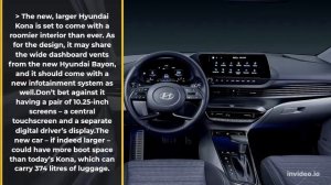 2023 Hyundai Kona Electric |Hyundai Kona Electric|#latestNewscreator