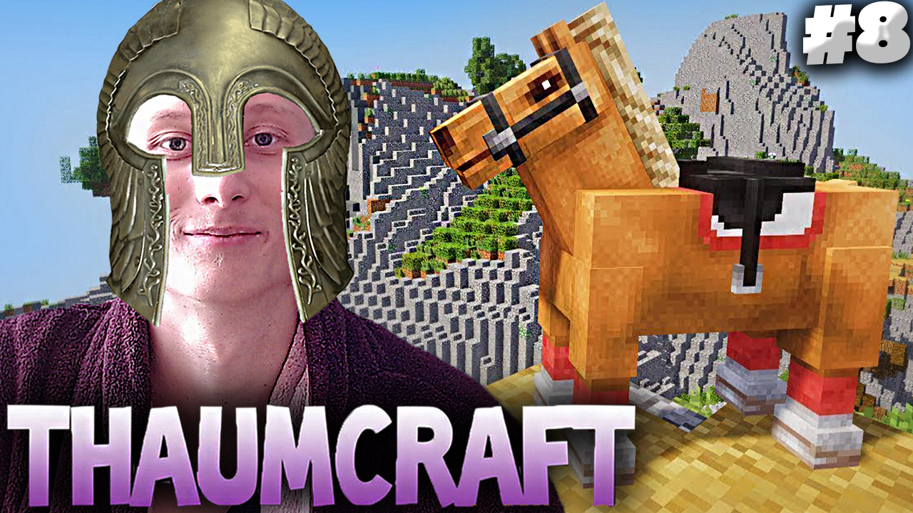 ПУТЕШЕСТВИЕ НА ЛОШАДЯХ ПО МИРУ ► THAUMCRAFT 6 ► MINECRAFT 1.12.2 #8 смотреть онлайн