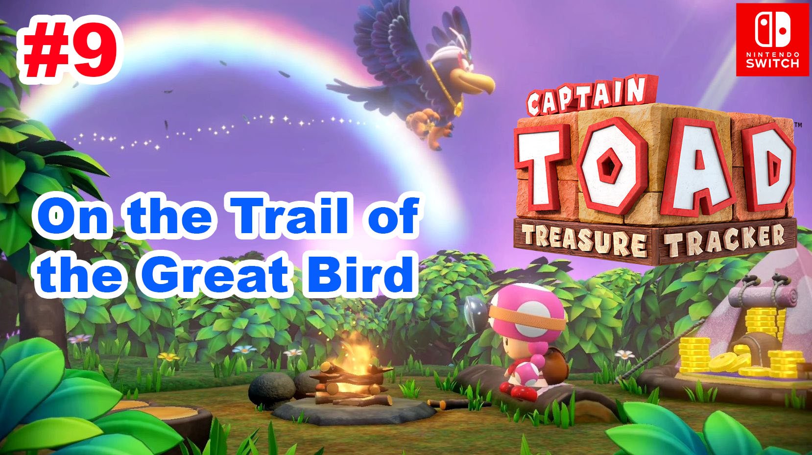 9 - Эпизод №2. Captain Toad: Treasure Tracker. On the Trail of the Great Bird. Nintendo Switch