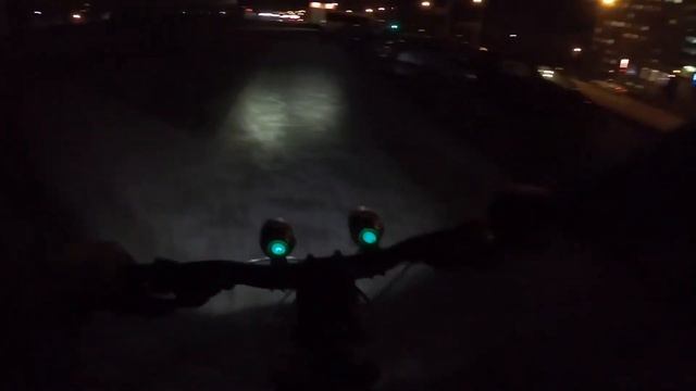 Первый (ночной) тест GoPro 6 black. Разрешение - 1080 , 50 кадров в секунду. смотреть онлайн