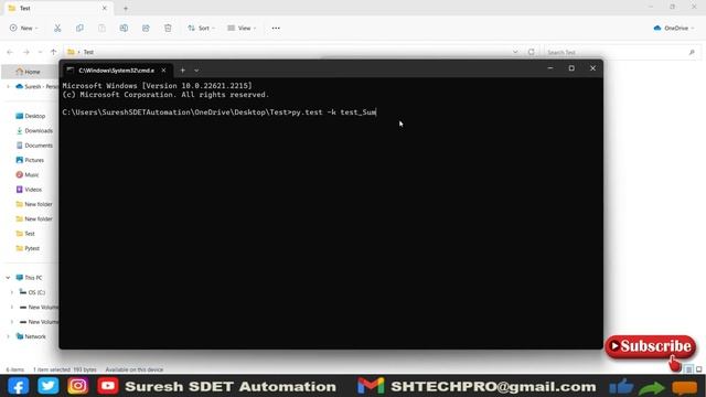 Pytest Parametrize | How to create Parameterized Test | Pytest Framework Tutorial