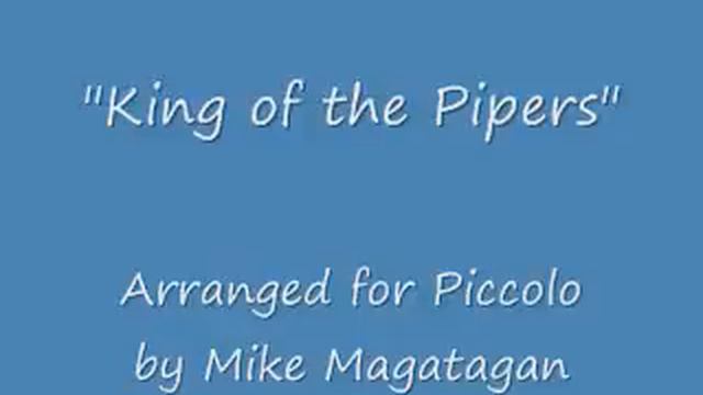 "King of the Pipers" for Piccolo смотреть онлайн