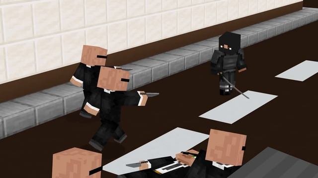 NİNJA FAKİR AİLESİ VS KORKAK ZENGİN AİLESİ! 😱 -Minecraft