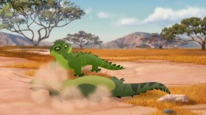 Lion Guard: The Failed Attack & Scar's Anger | The Hyena Resistance HD Clip