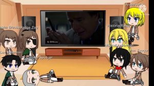 Aot react to Godzilla 2014 - Reactor Breach Scene ( Extended ) Part 2