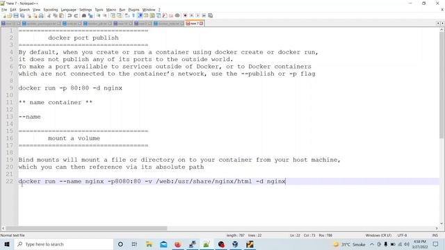 Docker Tutorial in Hindi | Docker port and volume | Docker Command смотреть онлайн