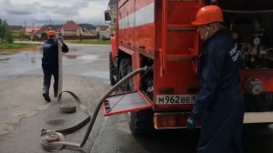 Занятия с водителями пожарных автомобилей