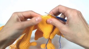 Солнышко крючком. Вязаное солнце. Солнце вязаное крючком. Crochet sun (Урок 3 Тело)