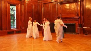 The Duke of Wellington's Dancers rehearse Arcadian Nuptials, 29 June 2017