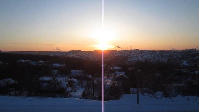 Февральский закат. Чебоксары. 10 февраля 2024 смотреть онлайн