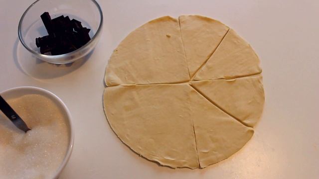 Рецепт веганских шоколадных круассанов