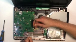 Разборка для чистки Asus F540M