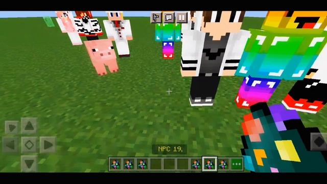 МОД НА НПС В МАЙНКРАФТ ПЕ | Minecraft нпс