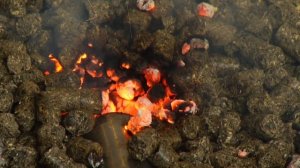 Ретортная пеллетные горелка