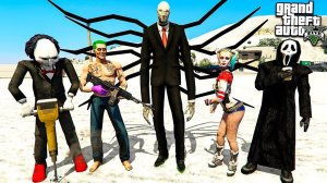 СЛЕНДЕРМЕН И КРИК СПАСАЮТ ГРЕННИ В ГТА 5 МОДЫ! ОБЗОР МОДА В GTA 5! ИГРЫ ВИДЕО MODS