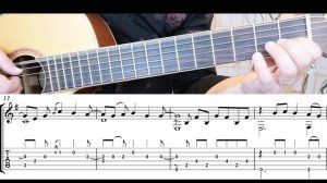 Every breath you take (intermediate level for guitar) + Tutorial, Notes and Tabs