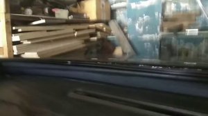 Установка штор на заднее стекло, для Волги газ 24 1972г.