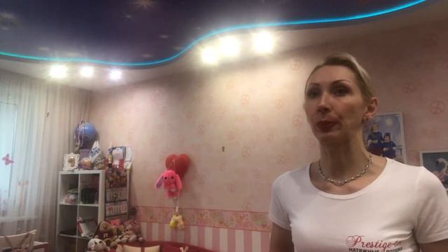 Натяжные потолки с фотопечатью #потолкисрисунком смотреть онлайн