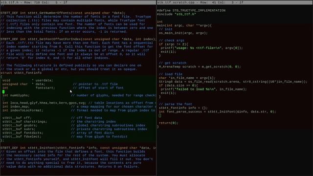 Graphics 2 [5]: Parsing Fonts With stb_truetype смотреть онлайн