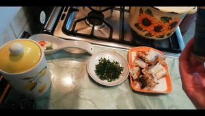 Уха с копчёной скумбрией