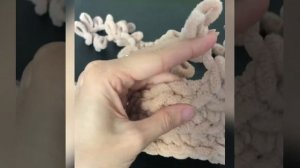 Вяжем снуд (шарф) из Alize puffy fine