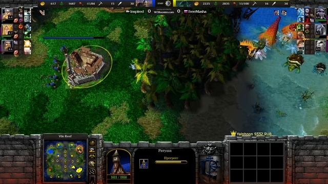 ЛЕГЕНДАРНАЯ ИГРА С ТУРНИРА ЛЮБИТЕЛЕЙ: Alaster (Ud) vs Inspired (Hum) Warcraft 3 Reforged смотреть онлайн