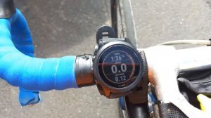 Garmin Varia rear radar with Garmin Forerunner 945 watch demonstration