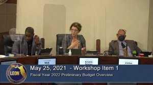 Board of County Commissioners Workshop Part 1  - May 25, 2021