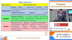 Переговоры Семинар Часть 2