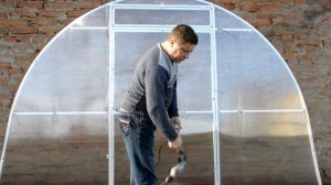 Сборка теплицы 3х8х2