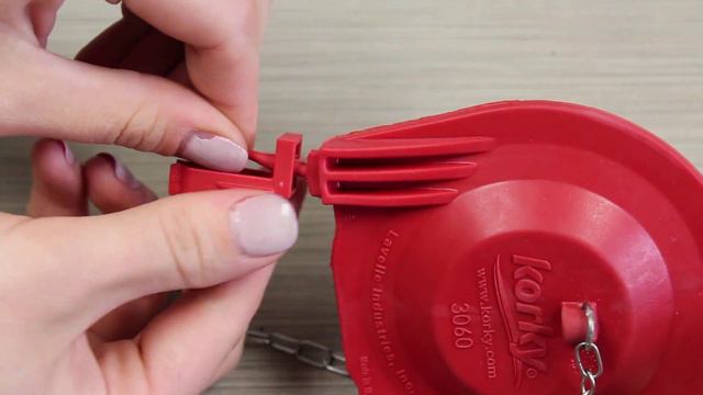 How to install a 3' Premium Universal Flapper by Korky