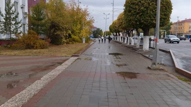 Walking Karagandy 2021 | Bukhar-Zhirau Avenue | Walking Kazakhstan in 4K смотреть онлайн