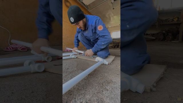 Как сделать вешалку из полипропиленовых труб своими руками. Лайфхак с полипропиленом смотреть онлайн