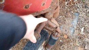 Подробно о передней подвеске ИЖ-квадрика, сделанной из двух Муравьев