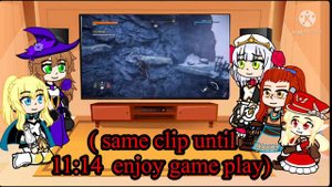 Genshin impact react to Horizon zero dawn ( part 1) ( gacha)