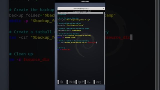 Automated File Backups with Bash  Secure Your Data! #bashscripting #automation #linuxtips #bash