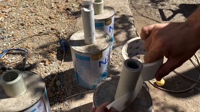 КАК СДЕЛАТЬ ГАНТЕЛИ | Самодельные гантели. Интересная идея смотреть онлайн