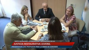 JUSTICIA RESTAURATIVA JUVENIL: MIRTA AROMATARIS