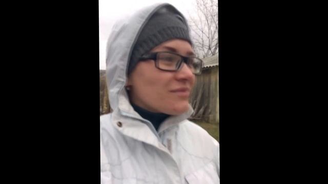 НАШ УЧАСТОК ПОСЛЕ СХОДА СНЕГА//Домик в деревне//House in a village смотреть онлайн