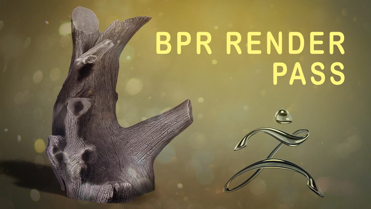 ZBRUSH BPR PASS RENDER. Создание послойного рендера и компоновка слоёв.