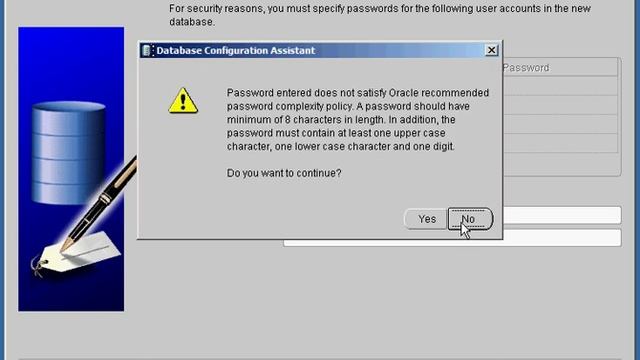 Creating an Oracle database with the Database Configuration Assistant - part 1
