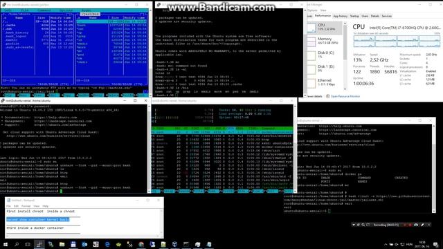 what is the difference ? Inside a chroot vs. Inside a namespace vs. Inside a docker container смотреть онлайн