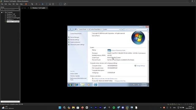 Как УСТАНОВИТЬ VMWare Tools на Windows 7 SP1 в 2023 году? смотреть онлайн
