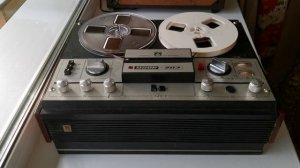 Маяк-203. Работа магнитофона после профилактики.