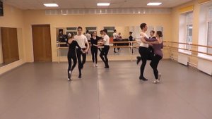 Джайв.Тренировочное круговое упражнение-"Хлыст"(Беседа 103)