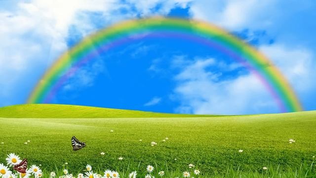 Радуга  Обои для рабочего стола