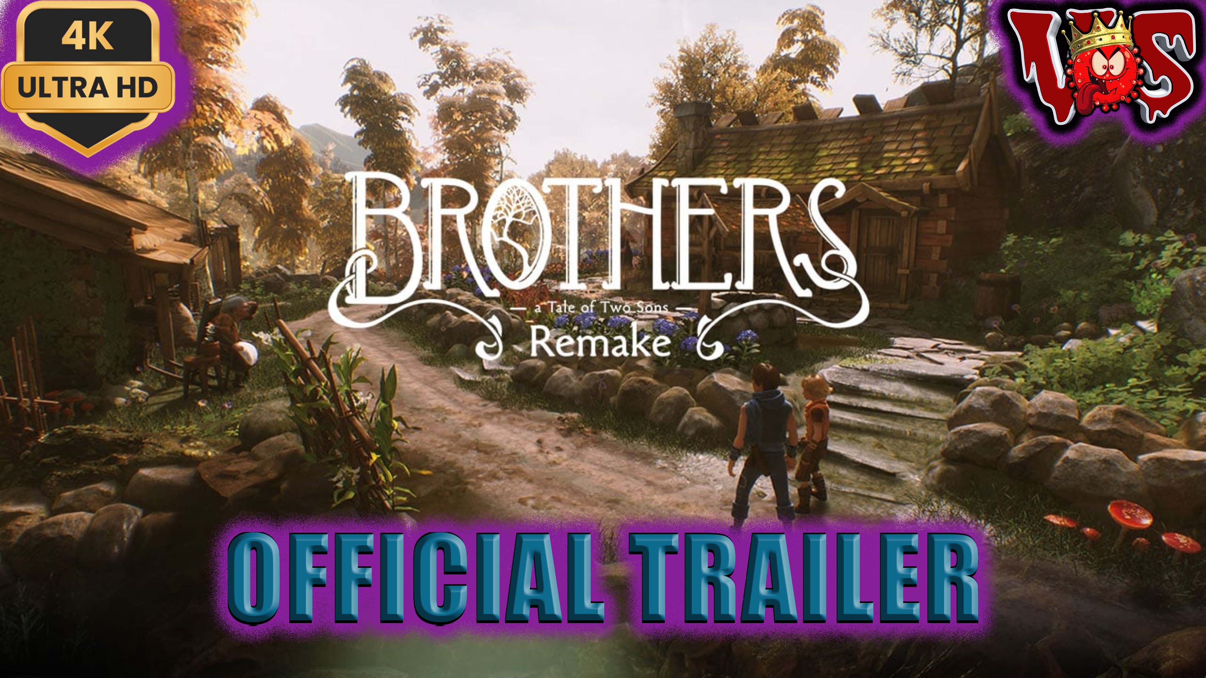 Brothers: A Tale of Two Sons Remake ➤ Официальный трейлер 2024 💥 4K-UHD 💥