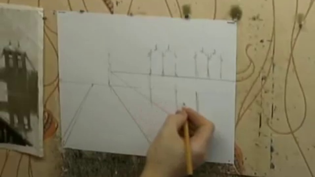 Рисование карандашом.Ломоносовский мост. смотреть онлайн