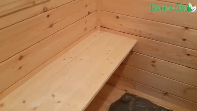 Обзор готовой перевозной бани 4 на 2,3 с отделкой под ключ от Бани-Да