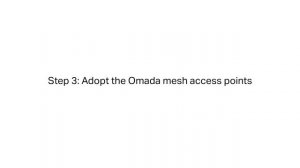 How to setup and configure TP-Link Omada EAP Mesh